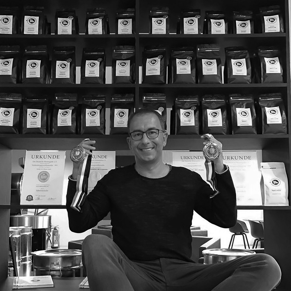Auszeichnungen für exzellenten Kaffee, Rainer Burkhardt