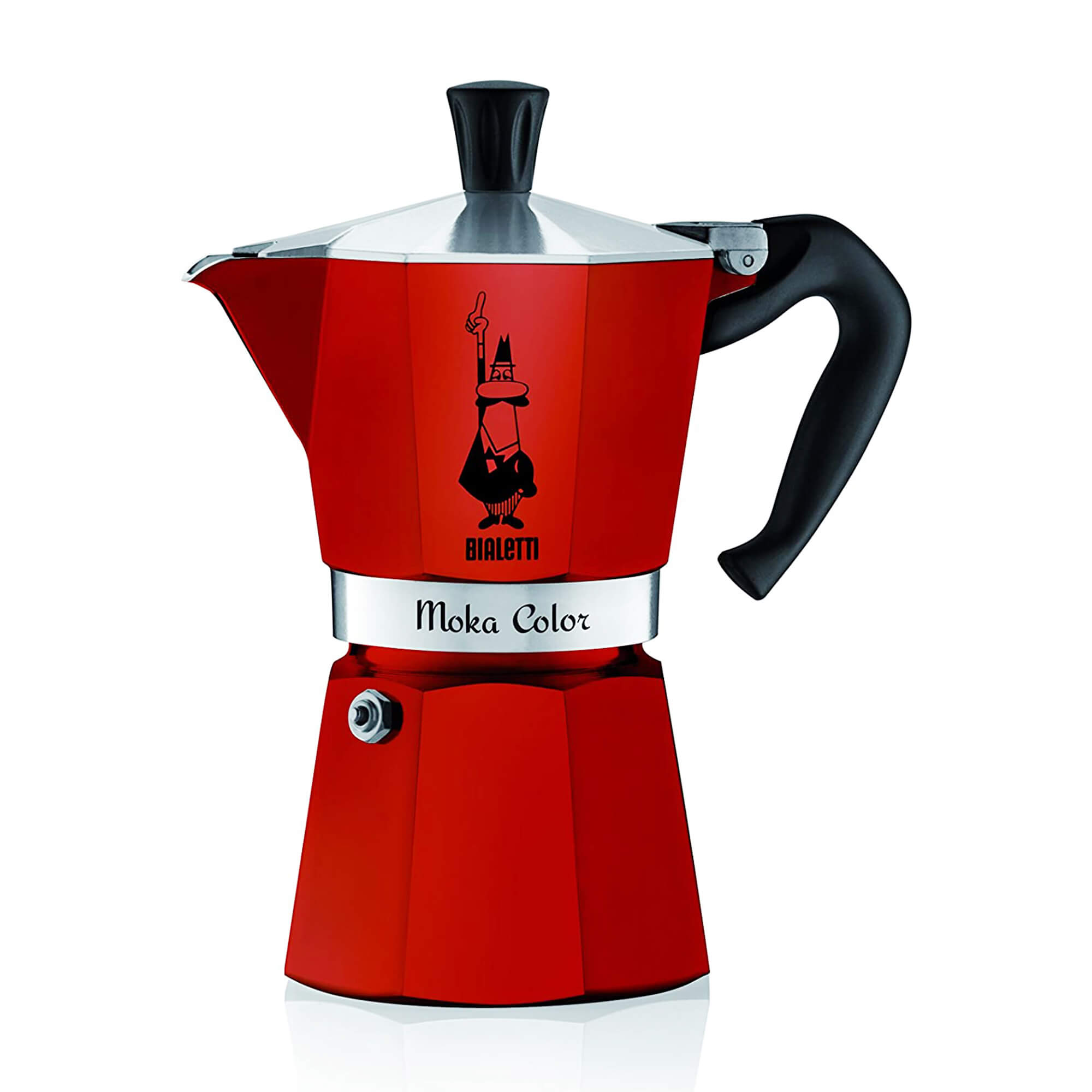 Bialetti Espressokocher Moka Color - rot