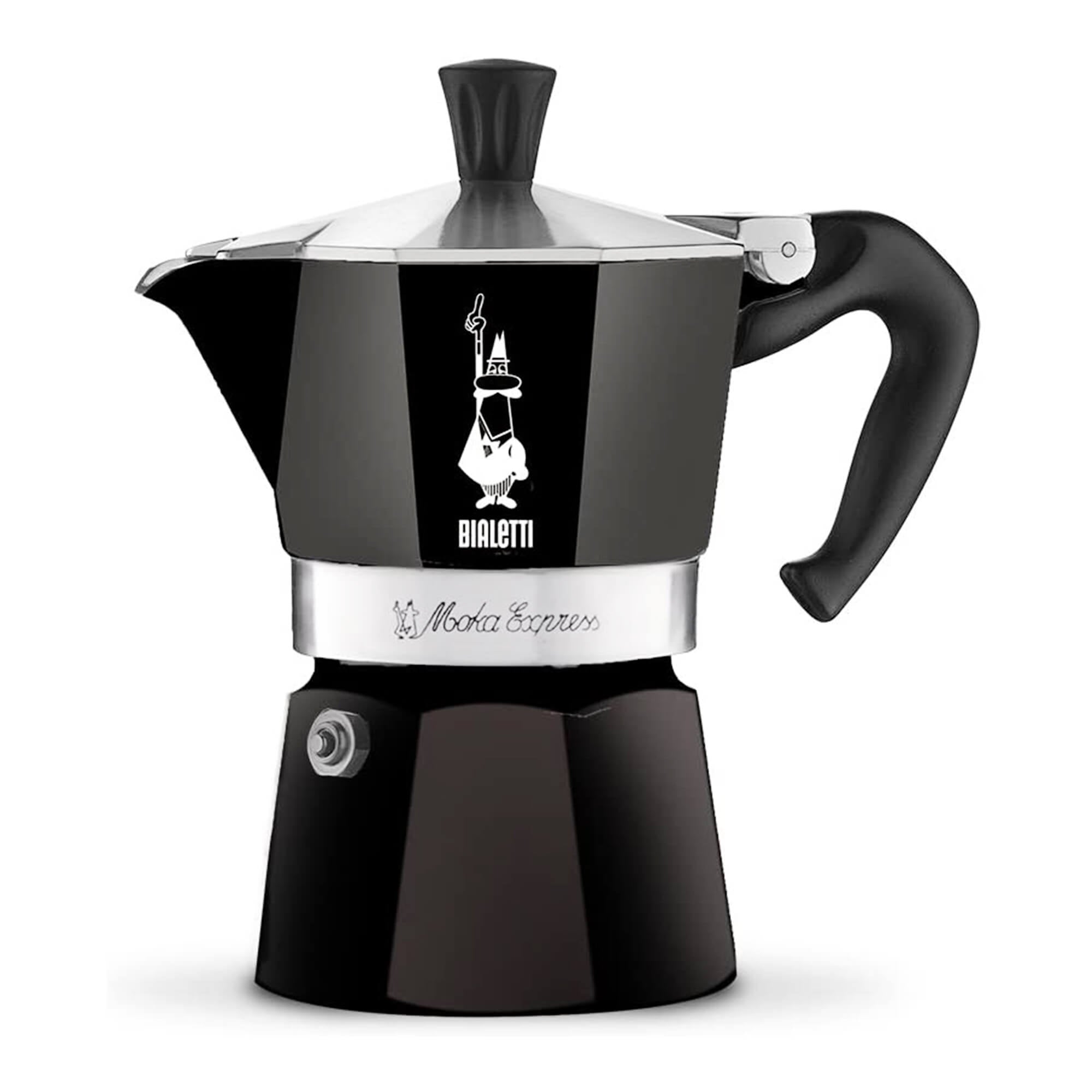 Bialetti Espressokocher Moka Express - schwarz