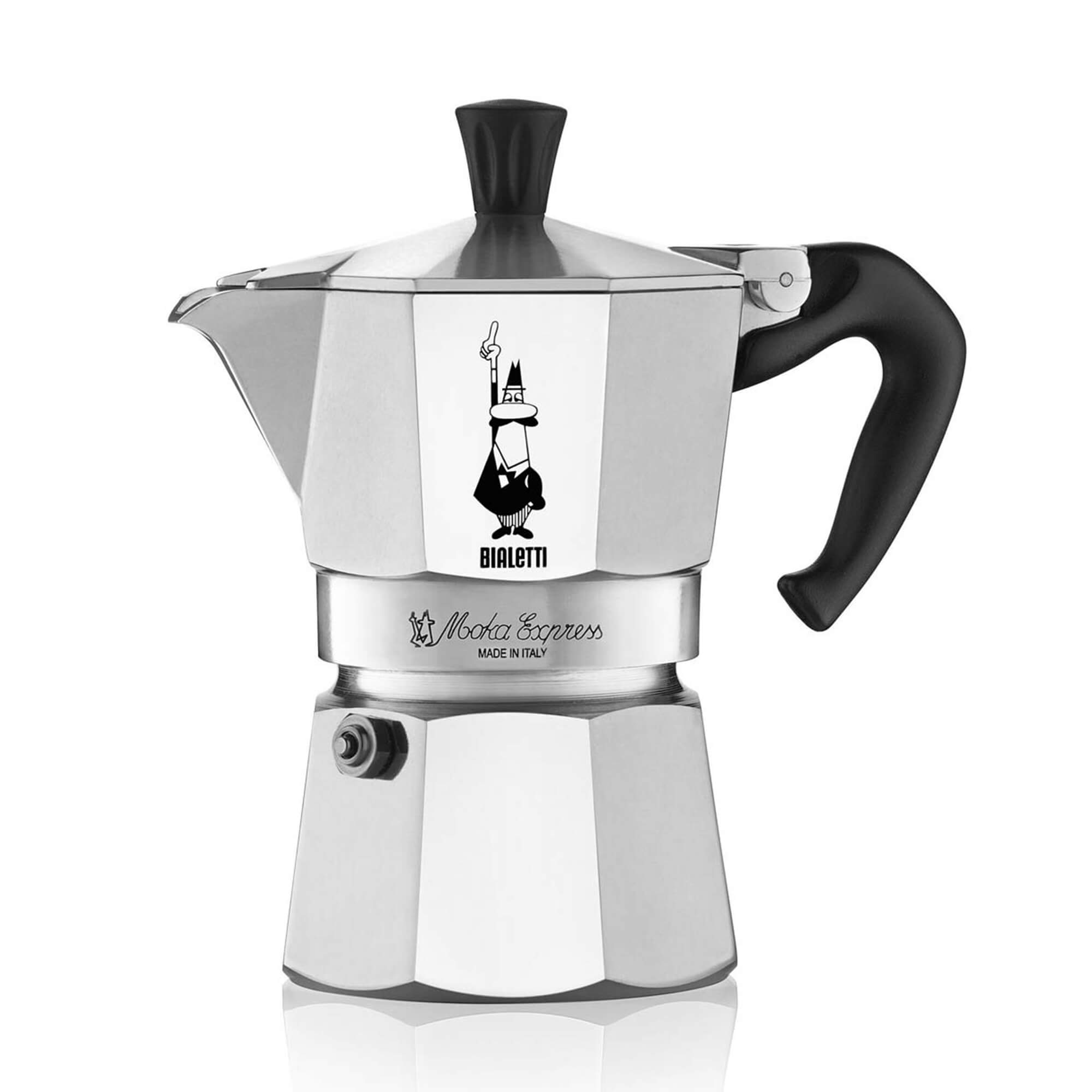 Bialetti Espressokocher Moka Express - silber