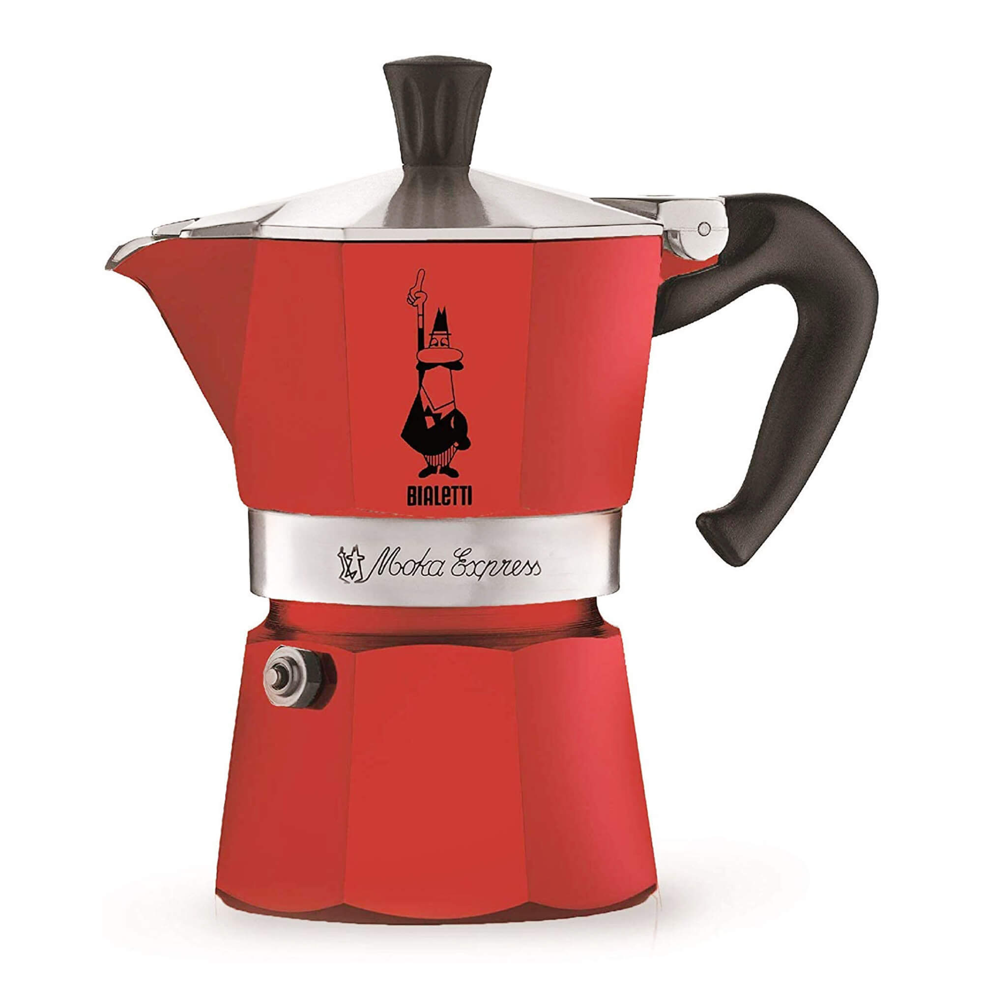 Bialetti Espressokocher Moka Color - rot