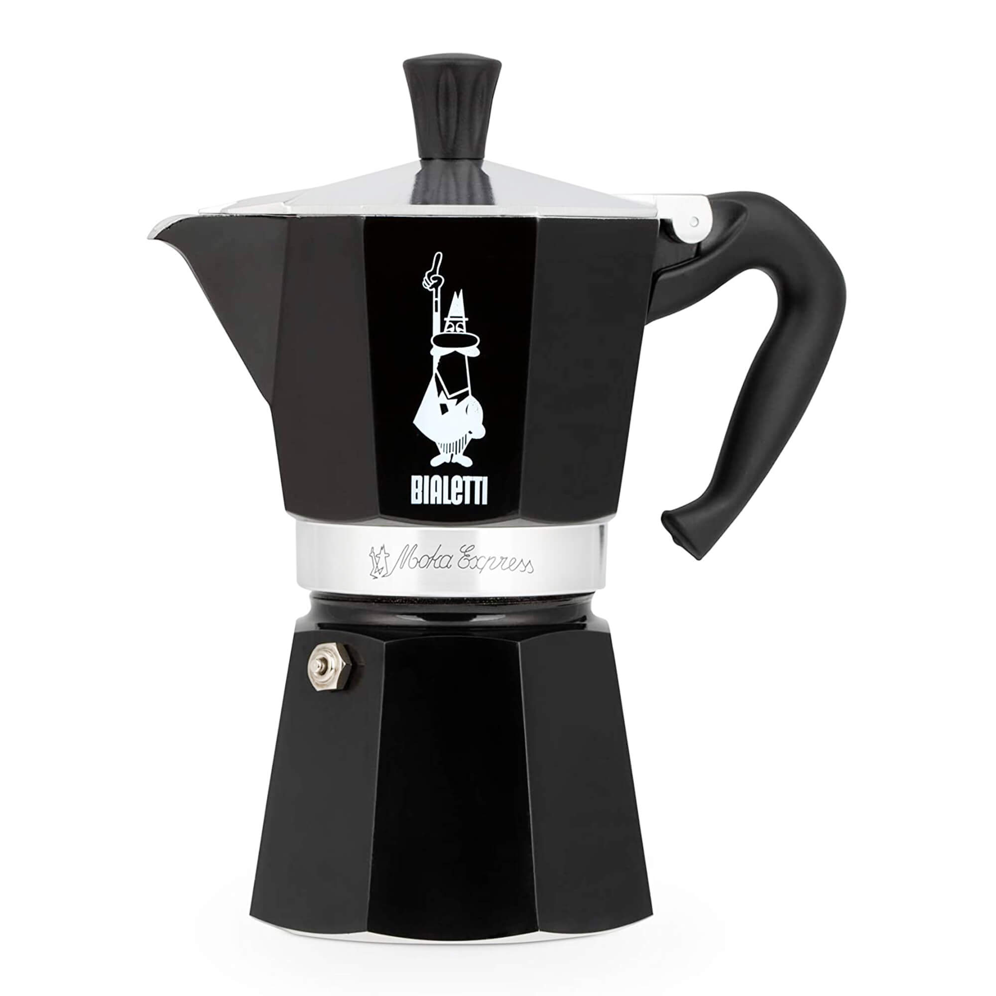 Bialetti Espressokocher Moka Express - schwarz