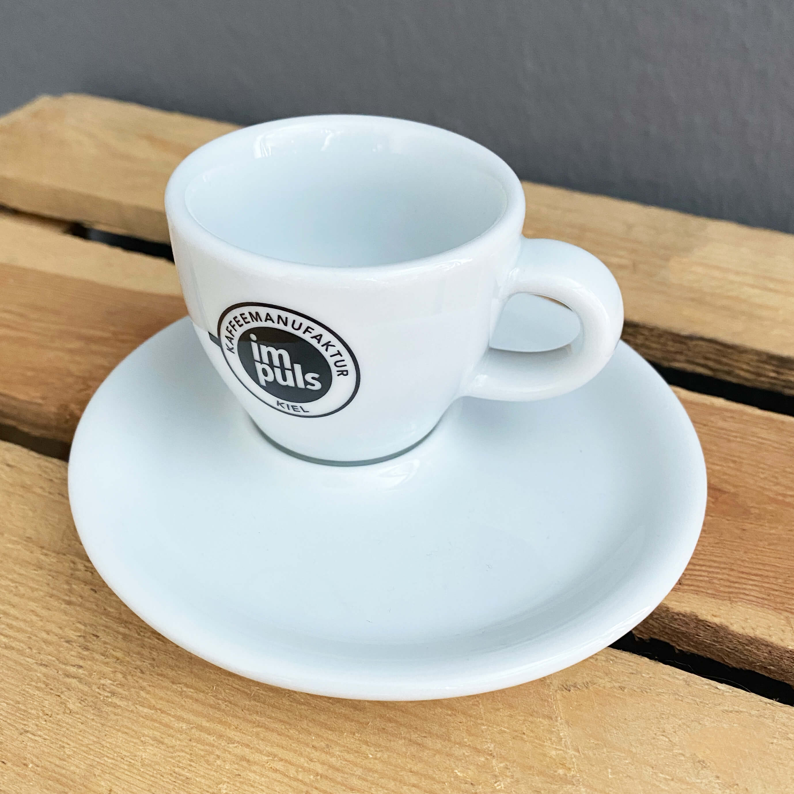 impuls Espressotasse mit Untertasse als Set
