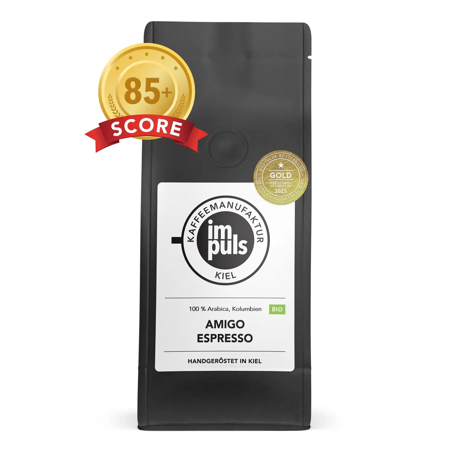 Amigo Espresso, Bio, 100% Arabica, Kolumbien