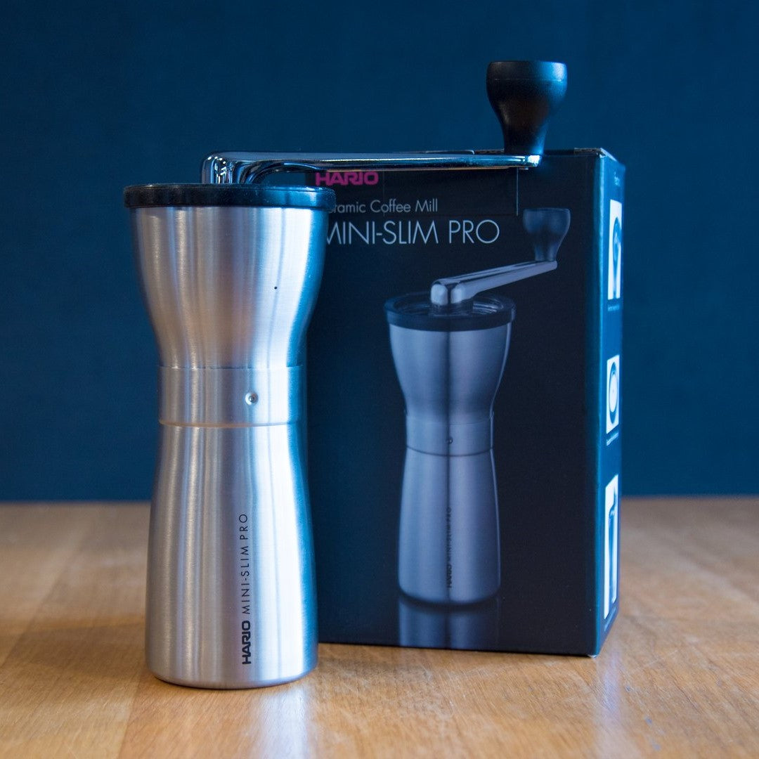 Hario Kaffeemühle Mini-Slim Pro Edelstahl